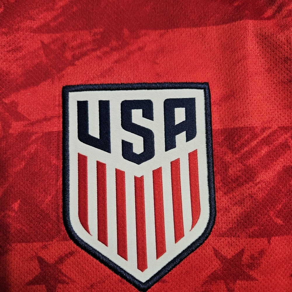 Nike Team  USA USMNT 2019/2020 Away Red Jersey Rare XXL Same Day Shipping - Picture 7 of 12